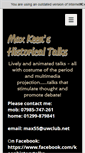 Mobile Screenshot of keenhistorytalks.com